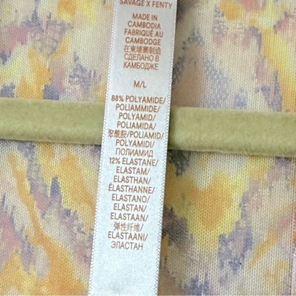 Savage X Fenty Swim Coverup Long Length Lilac Pink Size M/L - Picture 9 of 13